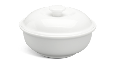 Thố 0.23 L + nắp - Daisy - Trắng Ngà