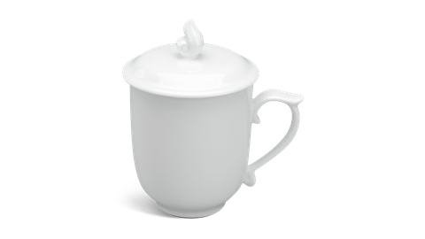 Ca trà 0.30 L - Mẫu Đơn - Trắng