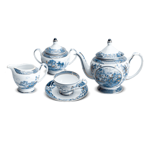 Bộ trà 1.3 L - Hoàng Cung - Hồn Việt Vàng