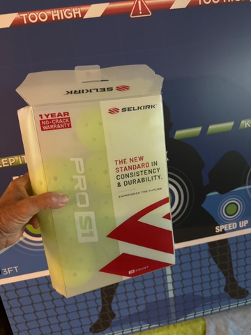 Banh Pickleball Selkirk Pro S1 12 Pack