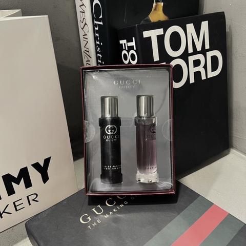 Nước Hoa Gucci Mini Pour Homme Eau de Parfum Set 2x15ml