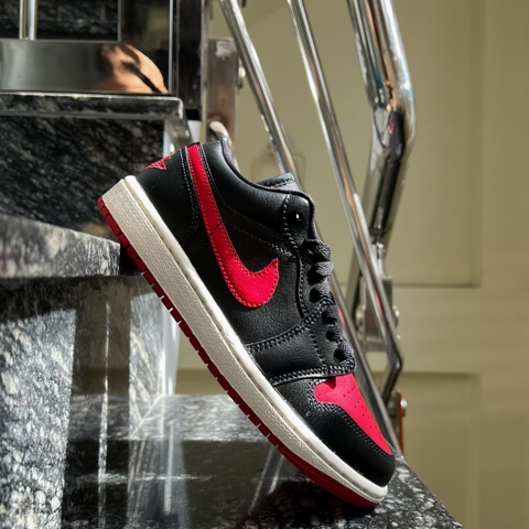 Jordan 1 Low Black Gym Red DC0774 061