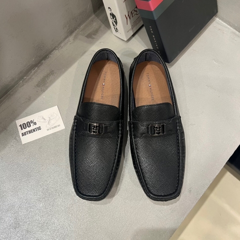 Tommy Hilfiger ATTLE Driving Style Loafer Black 002