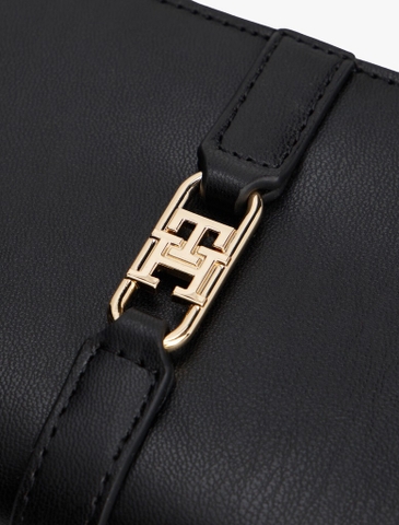 Ví Tommy Hilfiger Women's TH Libre Bifold Black AW17752 001