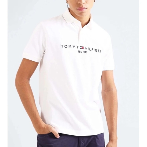 Áo Polo Tommy Hilfiger Regular Fit Embroidered Tommy Graphic White 78JB112 100