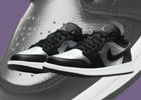 Jordan 1 Low SE ‘Black Silver Toe’ DA5551 001