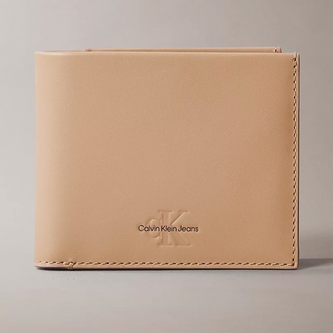 Ví Calvin Klein Monogram Logo Bifold Wallet Amphora 4G1014G 200