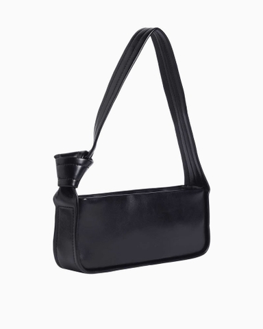 Túi Calvin Klein Knotted Shoulder Bag Black 4K3074G 001
