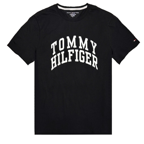 Áo Tommy Hilfiger Becker Logo Black 78JB745 001