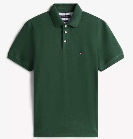 Áo Polo Tommy Hilfiger Slim Fit Stretch Green 78JA598 314