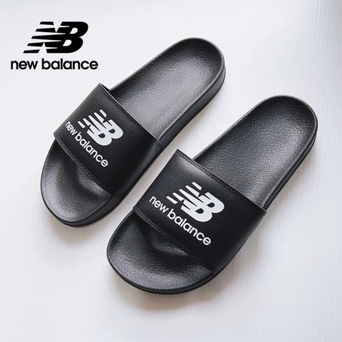 Dép New Balance 50 NB Black White Unisex Casual SUF050E2