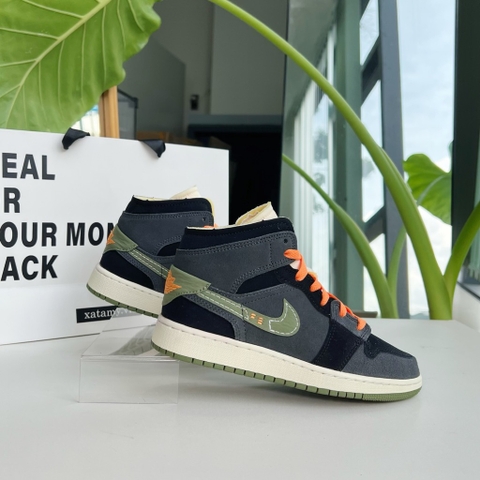 Jordan 1 Mid SE Craft Anthracite Light Olive FD5847 003