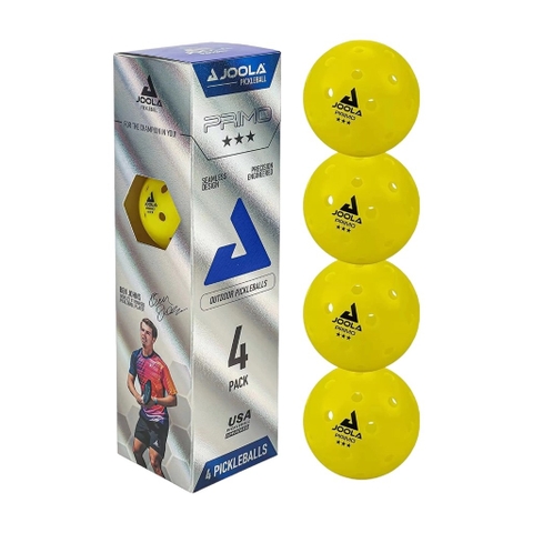 Joola Primo 40 Hole Pickleball Balls 4 pack