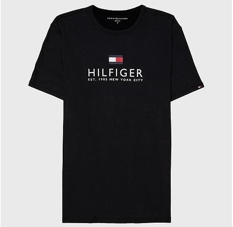 Áo Tommy Hilfiger Sensory Signature Black 78J3944 001