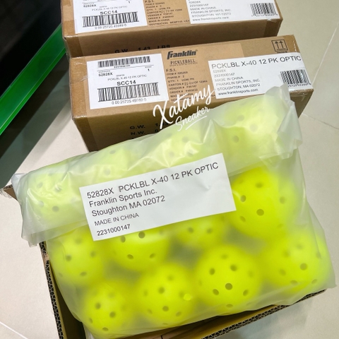 Banh Pickleball Franklin 40 Hole 12 Pack