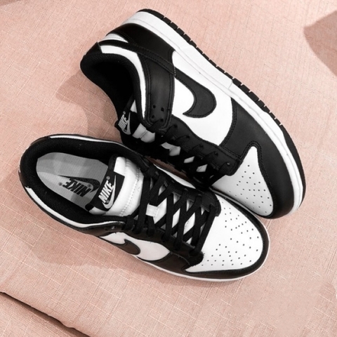 Dunk Low Panda Black White (GS) CW1590 100