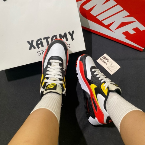 Nike Air Max 90 White/Chrome Yellow 833412 120