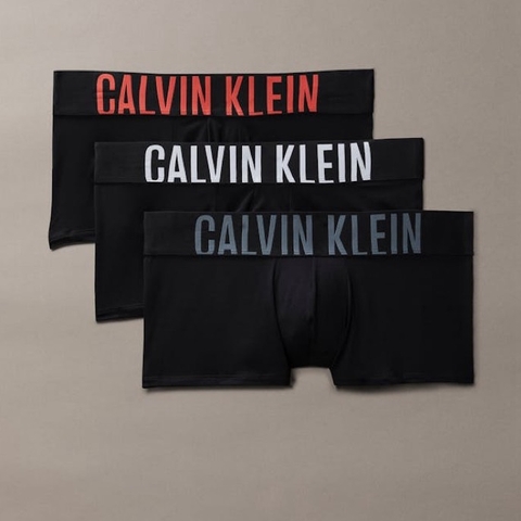 Underwear Calvin Klein Men's Intense Power 3-Pack Low Rise Trunk Black NB3611 940