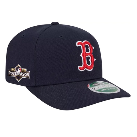 Nón New Era Boston Red Sox 2025 Postseason Participant 9Seventy Adjustable Navy