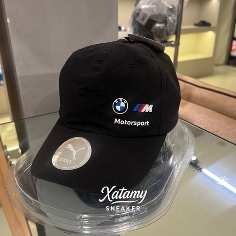 Nón Lưỡi Trai Puma BMW Motorsport Heritage Cap Black 024479 01