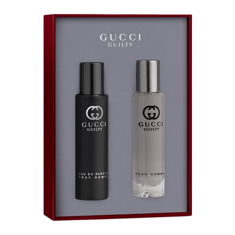 Nước Hoa Gucci Mini Pour Homme Eau de Parfum Set 2x15ml