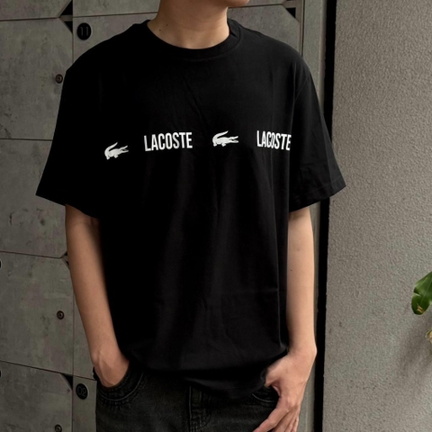 Áo Thun Lacoste Men's Cotton Home Tshirt Black TH1511 51 258