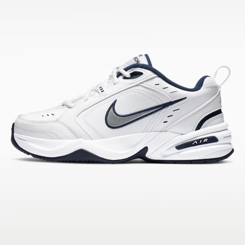 Nike Air Monarch IV White Metallic Silver 415445 102