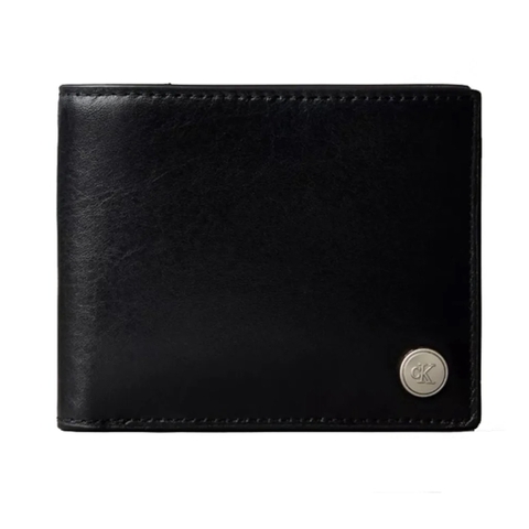 Ví Calvin Klein Hardware Bifold Wallet Black 4G1056G 001