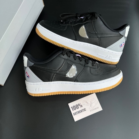 Nike Air Force 1 Black/Wolf Grey NBA CT3842 001