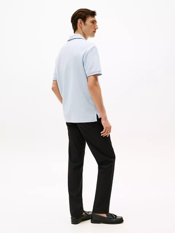 Áo Polo Tommy Hilfiger Classic Fit Pocket Breezy Blue MW38457 400