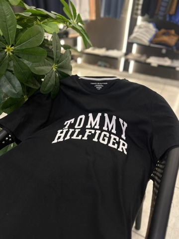 Áo Tommy Hilfiger Becker Logo Black 78JB745 001