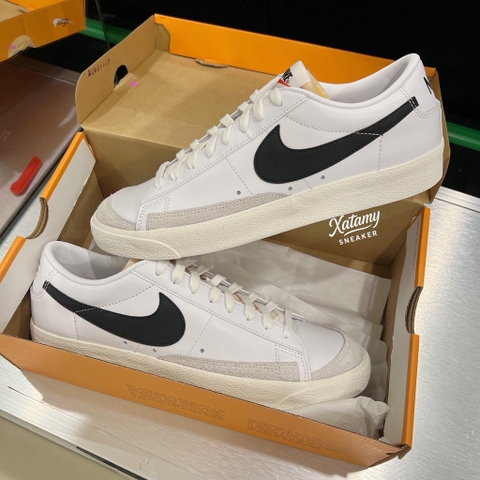 Nike Blazer Low '77 Vintage White Black DA6364 101