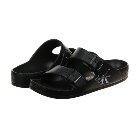 Dép Calvin Klein Zion Sandal Black 001