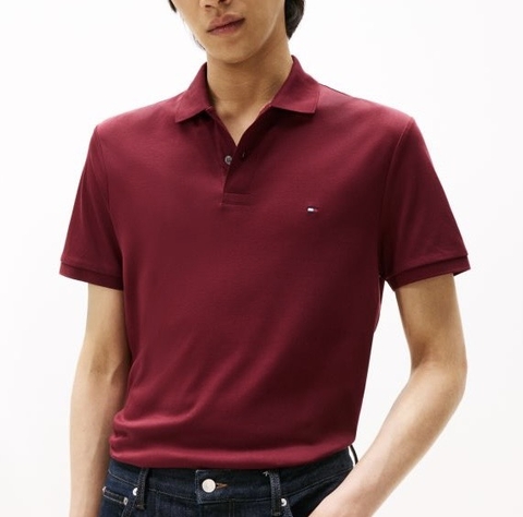 Áo Polo Tommy Hilfiger Regular Fit Stretch Tommy Maroon 78JA572 503