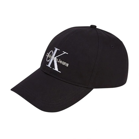 Nón Calvin Klein Monogram Logo Baseball Cap Black 4G5004G 001