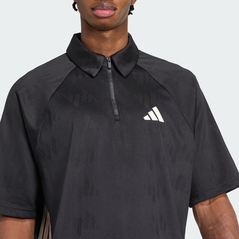 Áo Polo adidas Stadium Jacquard Polo Black JN1831