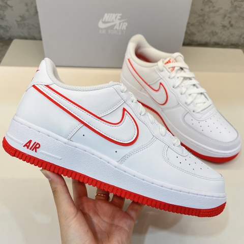 Nike Air Force 1 White Picante Red (GS) DV7762 101
