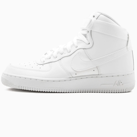 Nike Air Force 1 High All White 653998 100