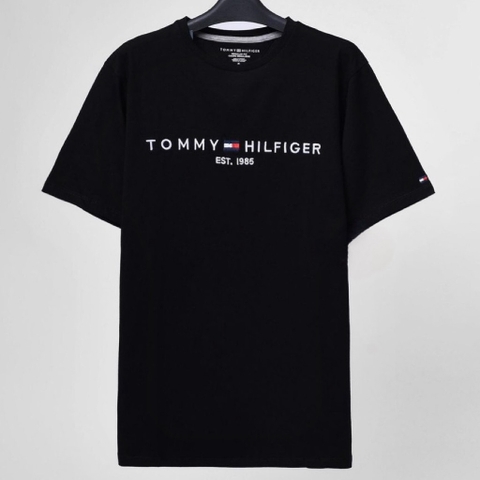 Áo Tommy Hilfiger Embroidered Tommy Logo Black 78J6318 001