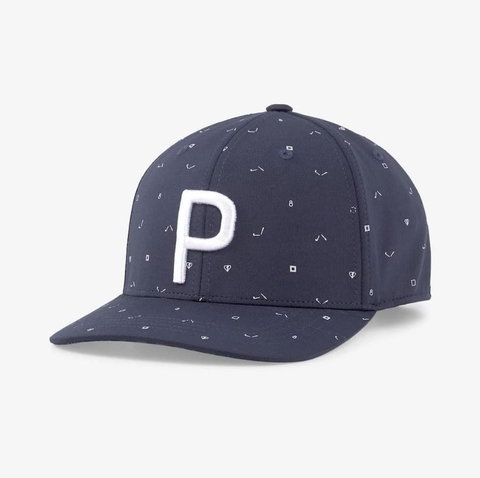 Mũ nam Puma H8 Golf P Snapback Cap - Nvy Blz-Bri. Wht 02381701