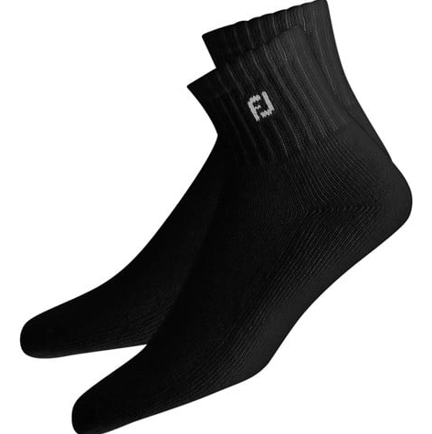 Tất nam Footjoy M.CTN QUARTER BLACK PR ASIA - 16425EA030