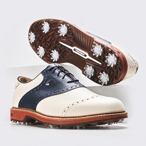 Giày  Golf nam FJ DF DJ PREMIERE CRM/NVY/RED - 54350XW