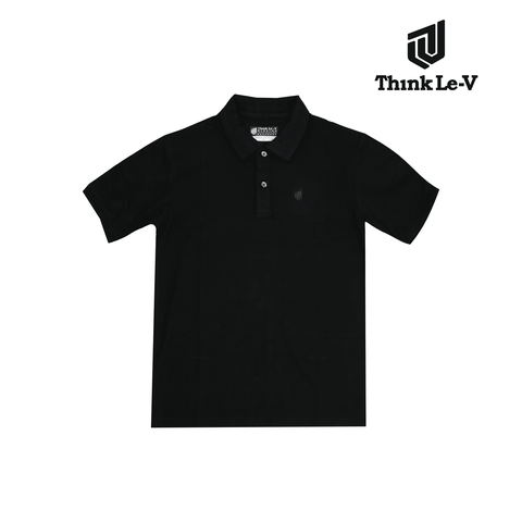 Áo polo Poly, cổ bo trang trí