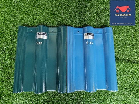Ngói Viglacera sóng tráng men S08 (10viên/m2) Thăng Long