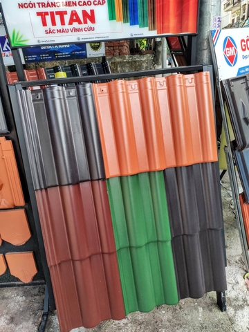 Ngói tráng men cao cấp TITAN008