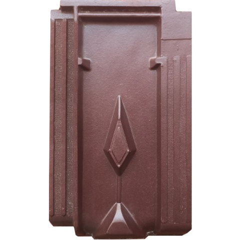 Ngói 22v/m2 tráng men cà phê Viglacera Hạ Long