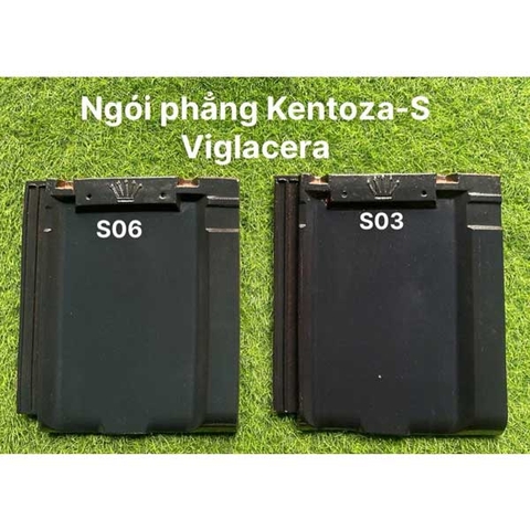 Ngói phẳng Viglacera Kentoza – S03 tráng men