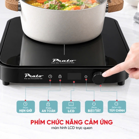 Bếp từ đơn Prato Model PT-1126.V2