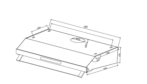 Máy hút mùi cổ điển Model: RHC-2214.PC60