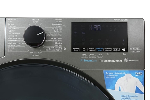 Máy giặt Beko Inverter 10 kg WCV10648XSTM